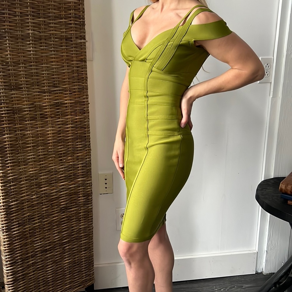 Size Small Green Bodycon Dress
